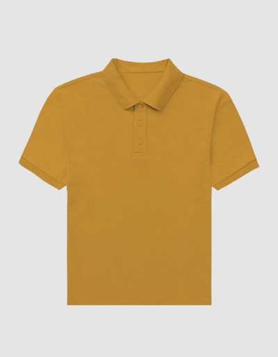 Mustard Yellow Men's Polo