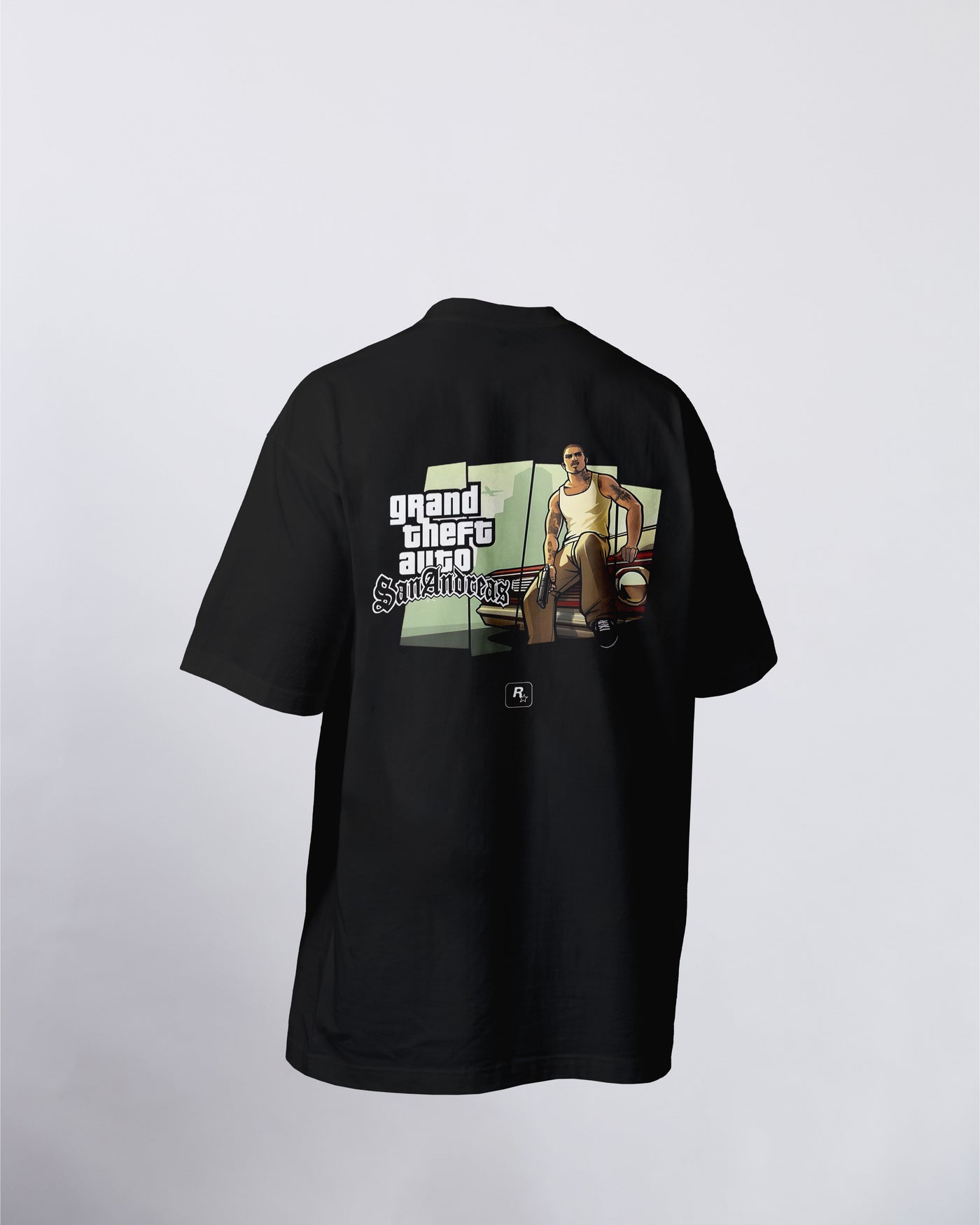 San Andreas Unisex Terry Oversized Tee