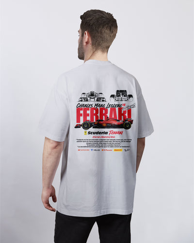 Ferrari Unisex Terry Oversized Tee