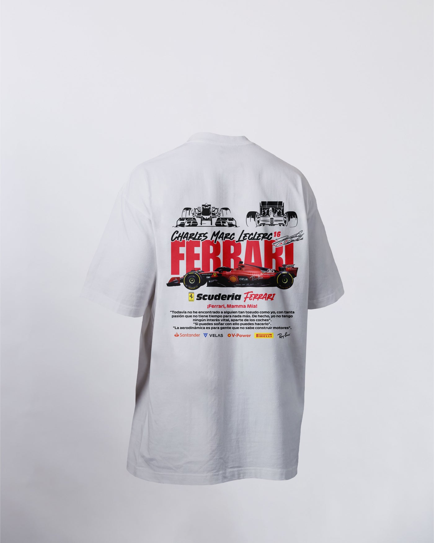 Ferrari Unisex Terry Oversized Tee