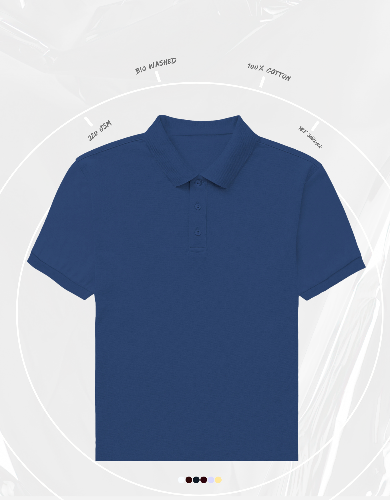 Royal Blue Men's Polo | MP25