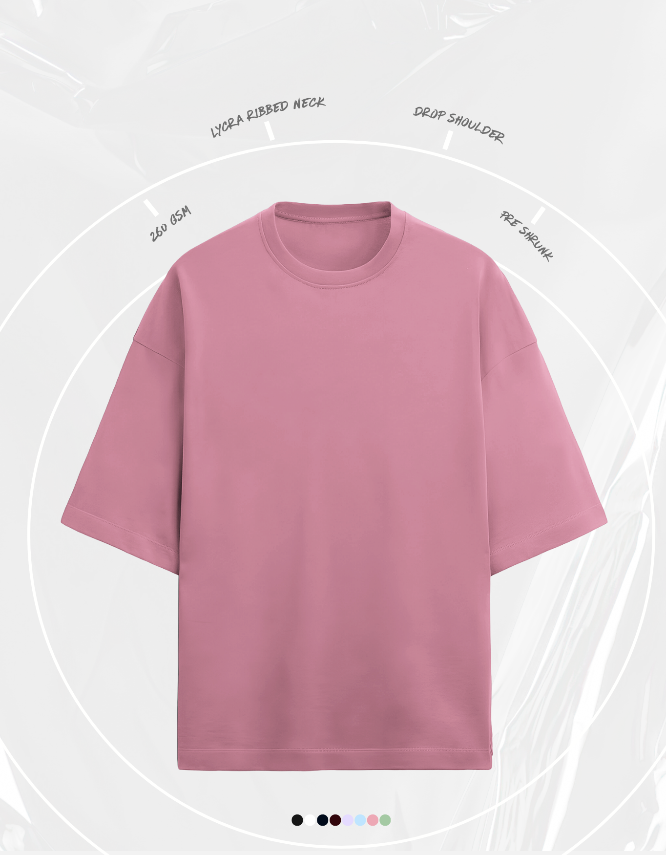 Flamingo Unisex Terry Oversized Tee | UT27