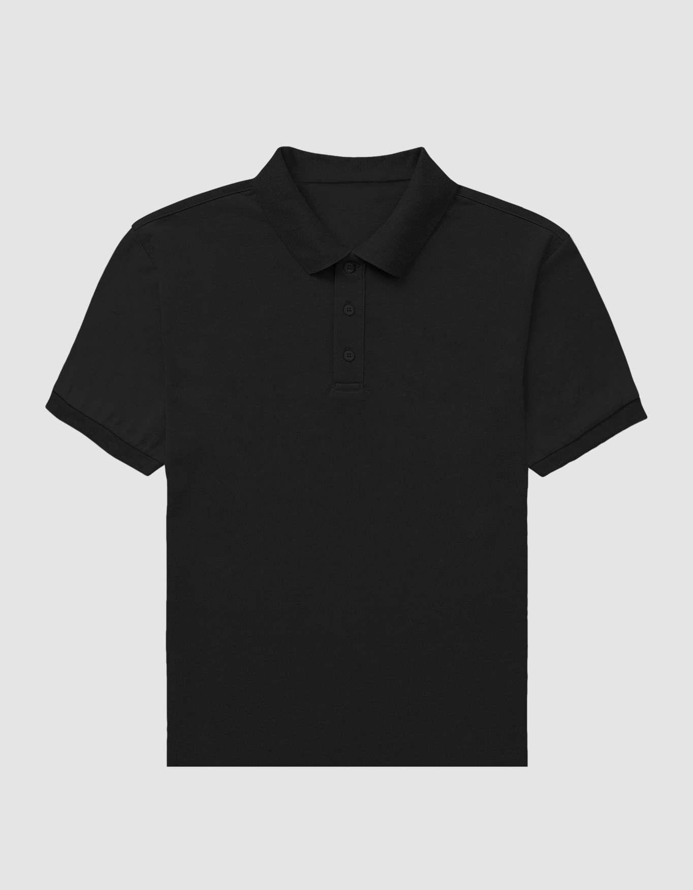 Black Men's Polo | MP25